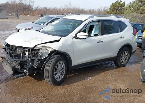 2018 Nissan Rogue Sv z USA, uszkodzony, nr VIN KNMAT2MV4JP568399